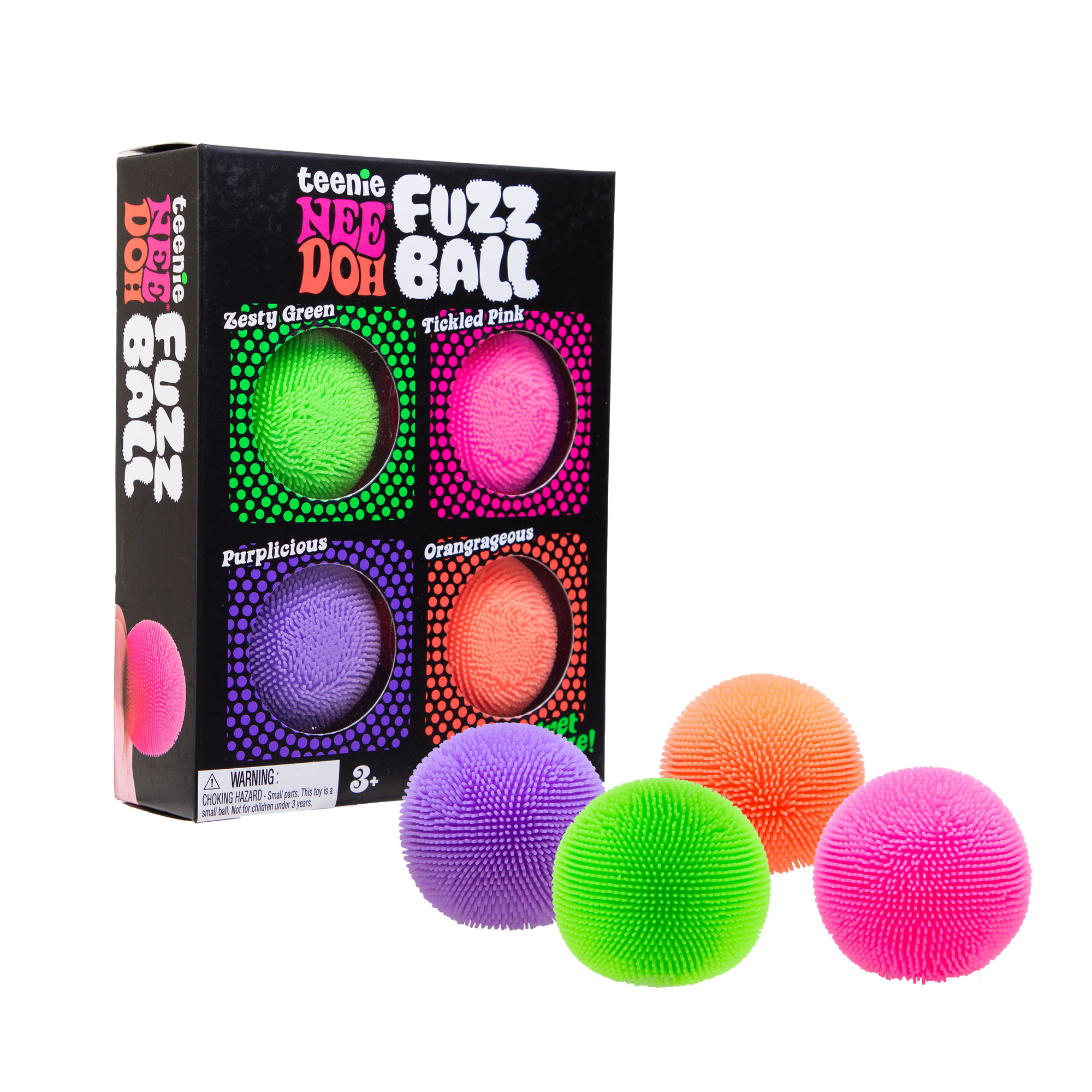 Teenie NeeDoh Fuzz Ball Multipack