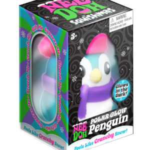 NeeDoh Polar Glow Penguin