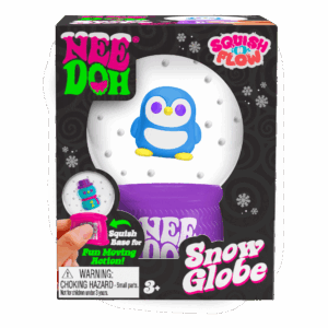 NeeDoh Squish N Flow Snow Globe